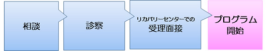 プログラム参加までの流れ